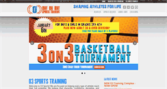 Desktop Screenshot of 1on1-sports.com